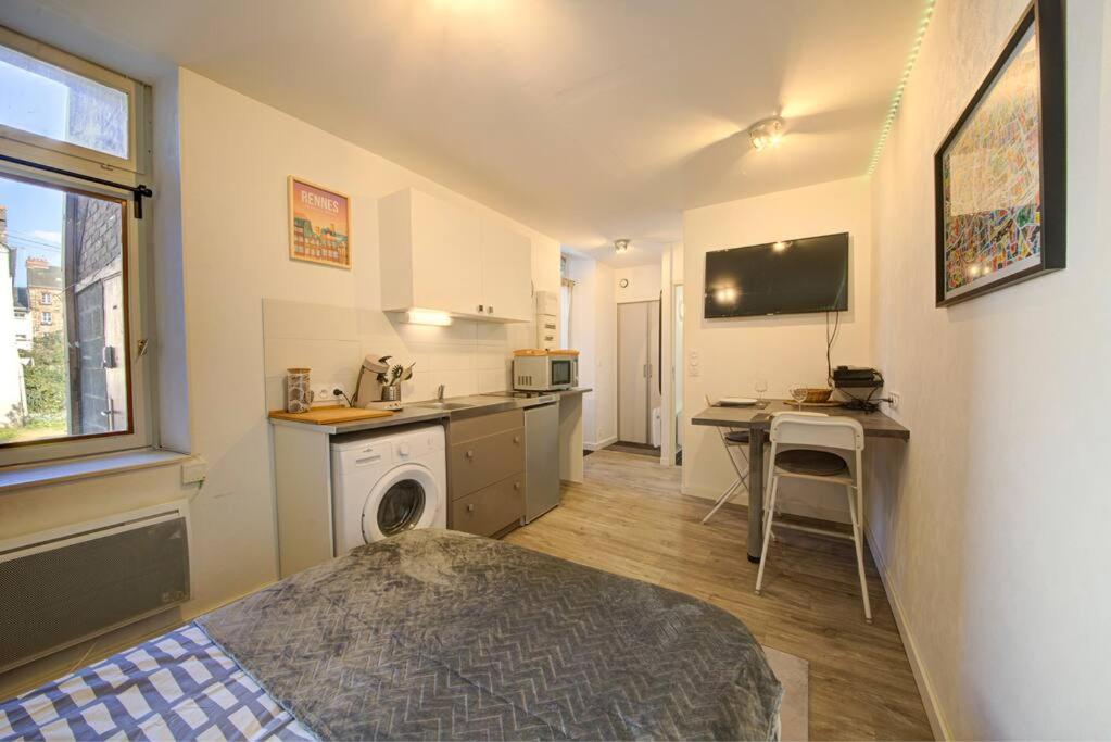 Le Thabor - Studio Confortable Rennes Exterior foto