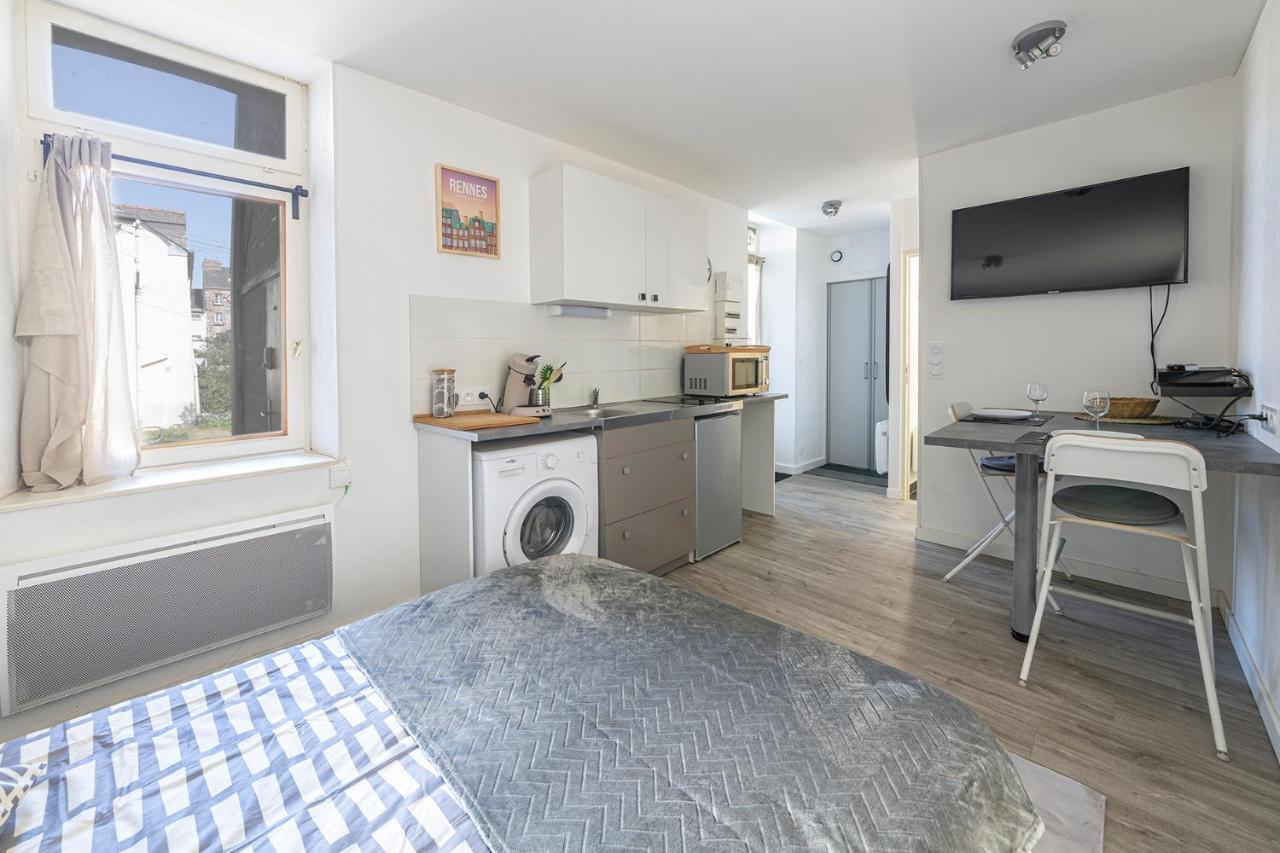 Le Thabor - Studio Confortable Rennes Exterior foto